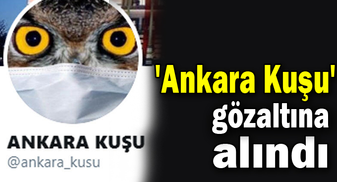 Ankara Kuşu Gebze'de gözaltına alındı!