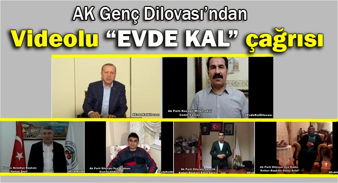 AK Genç Dilovası’ndan videolu "Evde kal" çağrısı
