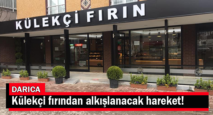 Örnek fırından alkışlanacak hareket!