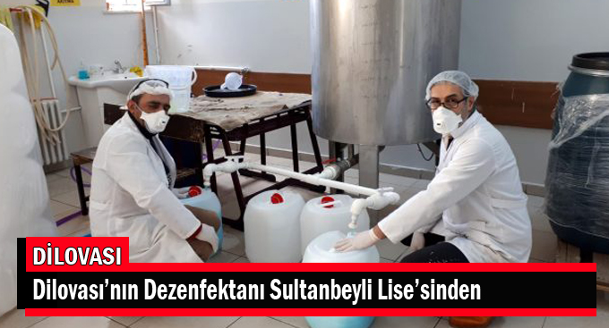Dilovası'nın Dezenfektanı Sultanbeyli Lise'sinden