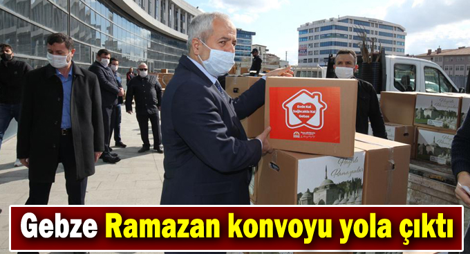 Gebze Ramazan konvoyu yola çıktı