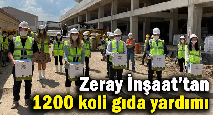 Zeray İnşaat'tan büyük yardım kampanyası!