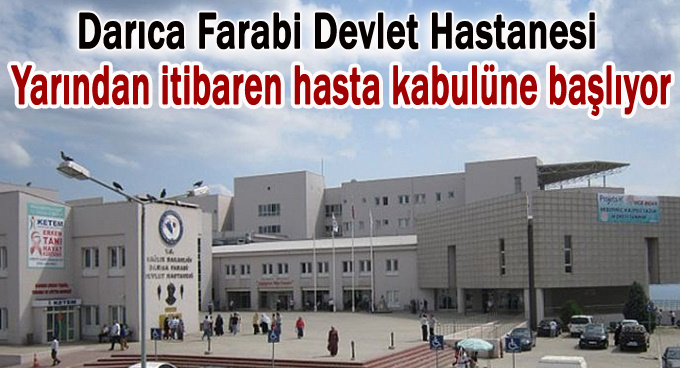 Kocaeli'de 4 hastane hasta kabulüne başlıyor