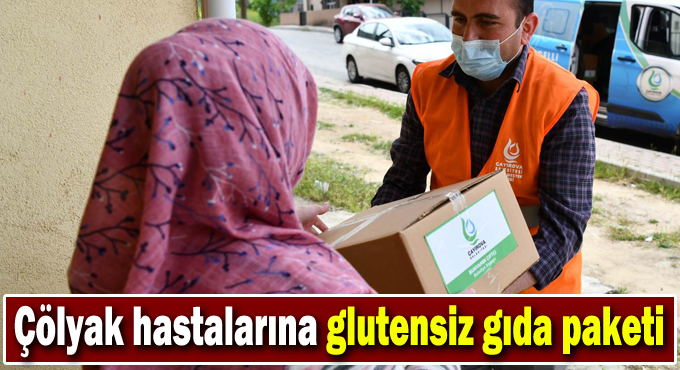 Çölyak hastalarına glutensiz gıda paketi