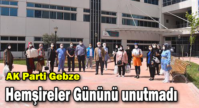 AK Parti Gebze Hemşireler Gününü Unutmadı