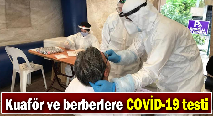 Darıca'da esnafa COVİD-19 testi yapılmaya başladı