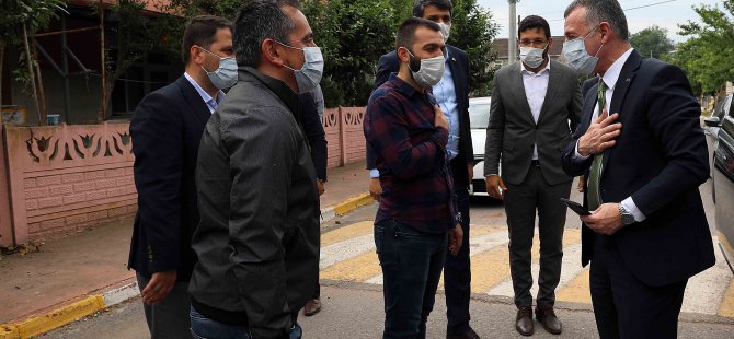 Başkan Büyükakın’dan gönül ziyaretleri