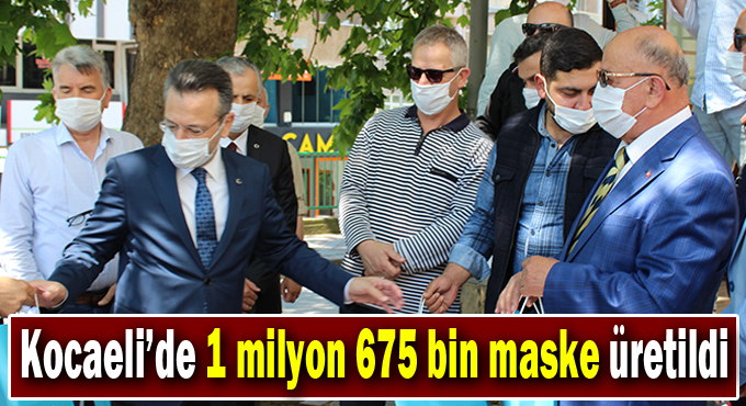 Aksoy: 1 milyon 675 bin maske üretildi