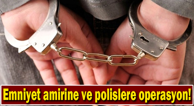 Gebze'de büyük rüşvet operasyonu!