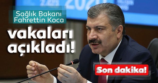 Bugünkü vaka sayısı açıklandı!