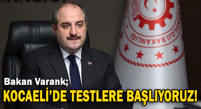 Bakan Varank: 13 ilde antikor testleri yapılacak