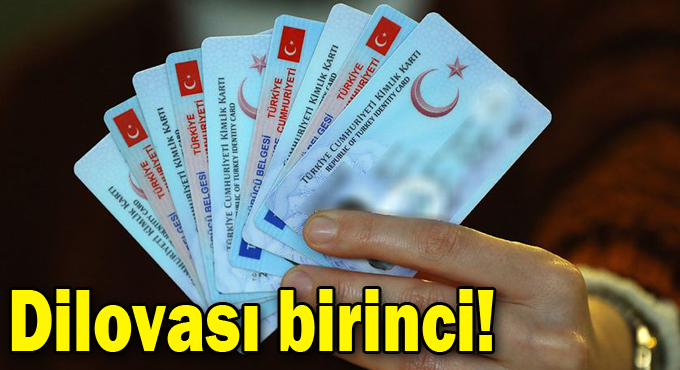 Yeni kimlikte Dilovası birinci!