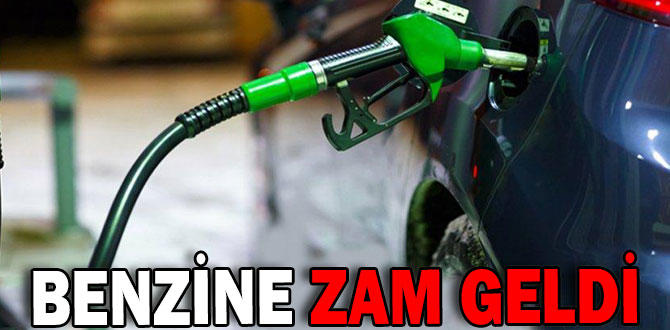 Benzine yine zam geldi!