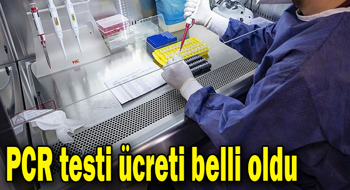 PCR testi ücreti belli oldu