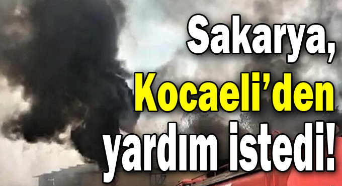 Sakarya, Kocaeli’den yardım istedi!