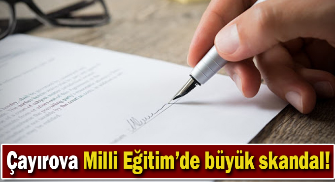 Müfettişler “evrakta sahtecilik” tespit etti!