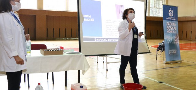 Kamu kurumlarına salgın ve hijyen eğitimi