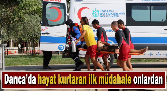 Sahillerde hayat kurtaran ilk müdahale onlardan