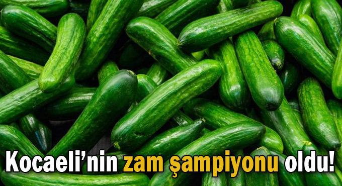 Kocaeli’nin zam şampiyonu oldu!