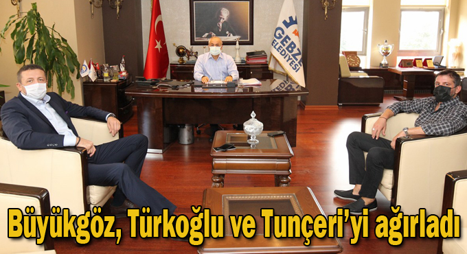 Başkan Büyükgöz Türkoğlu ve Tunçeri’yi Ağırladı