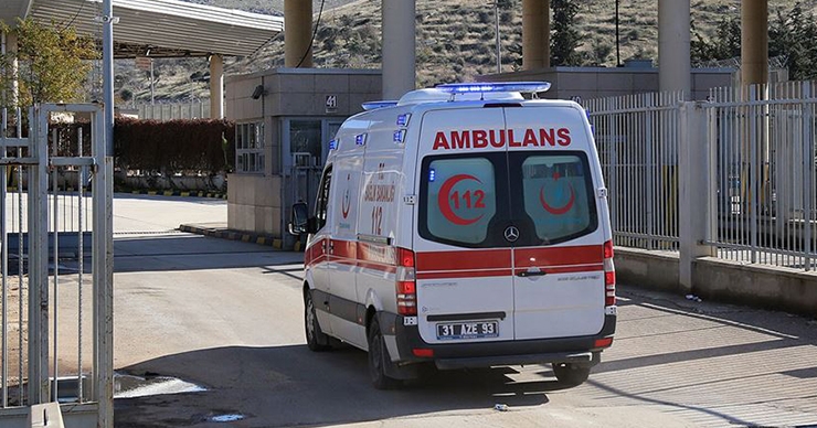 Türk Kızılay aracına saldırı: 1 şehit, 1 yaralı