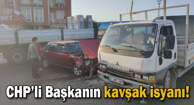 CHP’li Başkanın kavşak isyanı!