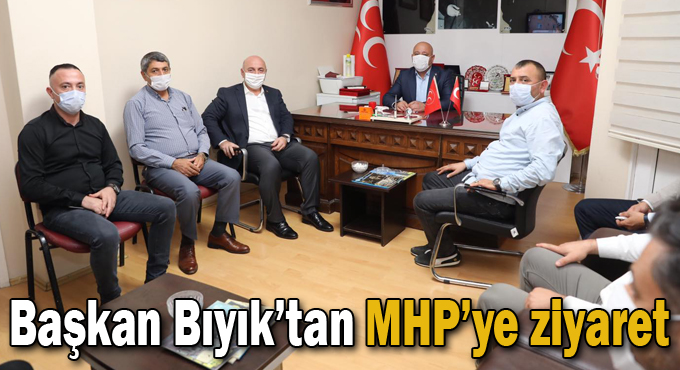 Başkan Bıyık’tan MHP’ye ziyaret