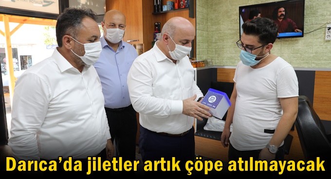 Darıca’da jiletler artık çöpe atılmayacak