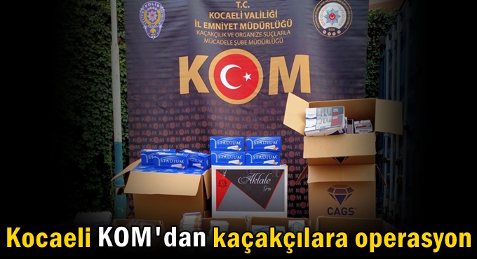 Kocaeli’de kaçakçılığa geçit yok!