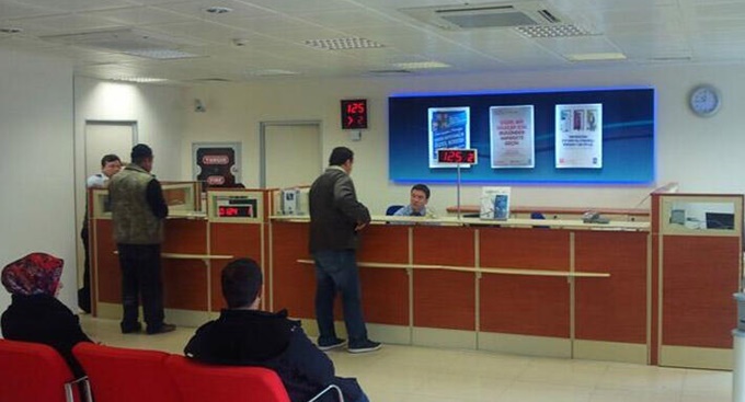 Koronavirüs çıktı banka şubesi kapatıldı!