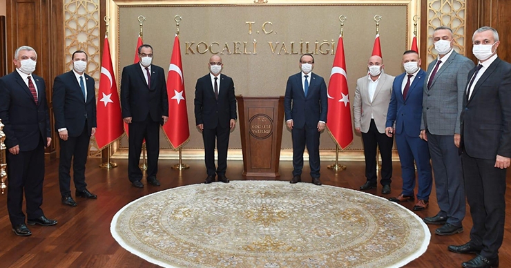 Ünlü’den Vali Yavuz’a ziyaret