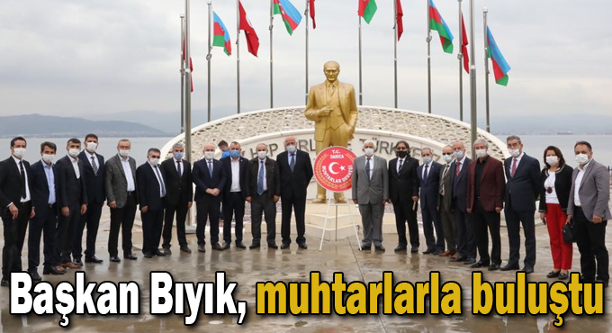 Bıyık: “Darıca’da muhtarlarla omuz omuza çalışıyoruz”