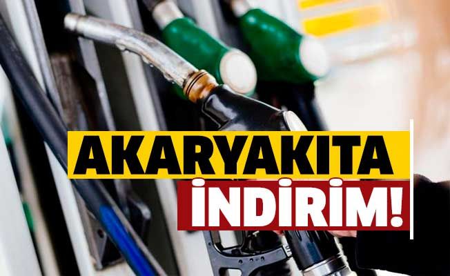 Akaryakıta sonunda indirim geliyor