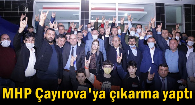 MHP Çayırova'ya çıkarma yaptı