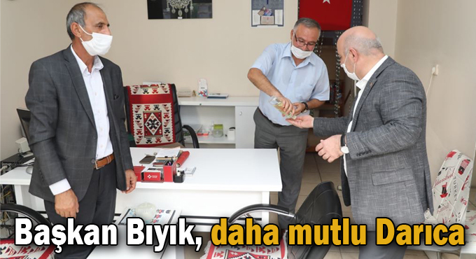 Bıyık: “Mutlu insanların yaşadığı bir Darıca için çalışıyoruz”