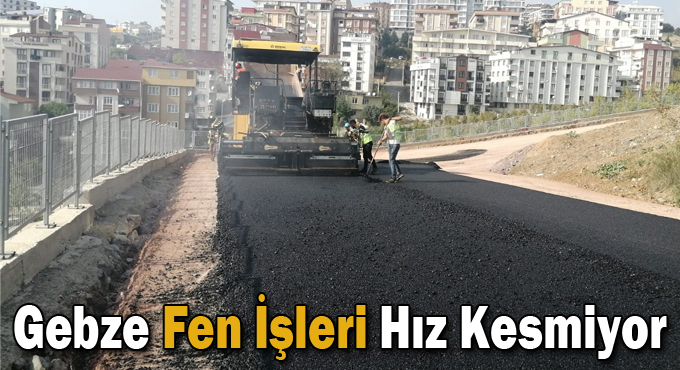 Fen İşleri hız kesmiyor