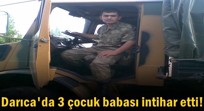 Darıca'da 3 çocuk babası intihar etti!