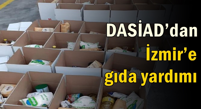 DASİAD’dan İzmir’e gıda yardımı