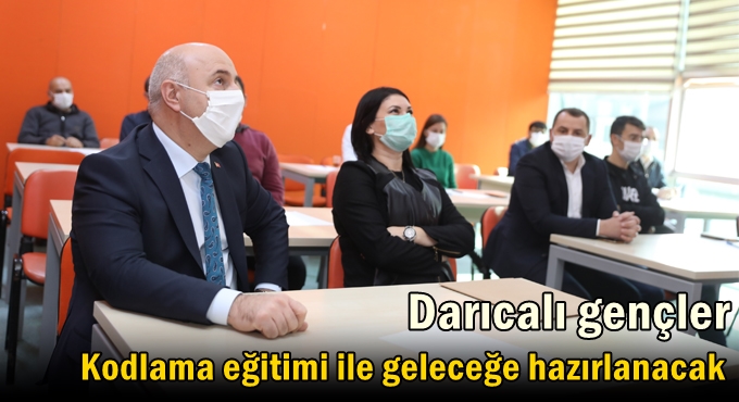 Darıcalı gençler Kodlama eğitimi ile geleceğe hazırlanacak