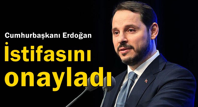 Erdoğan, istifasını onayladı!