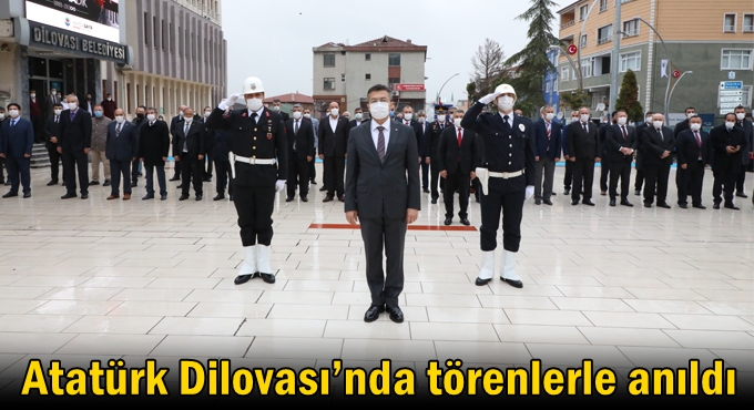 Atatürk Dilovası’nda törenlerle anıldı