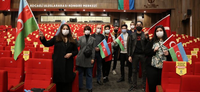 Kocaeli’de Azerin rüzgârı esti