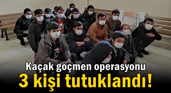Kocaeli'de kaçak göçmen operasyonu!