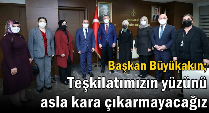 Teşkilatımızın yüzünü asla kara çıkartmayacağız!