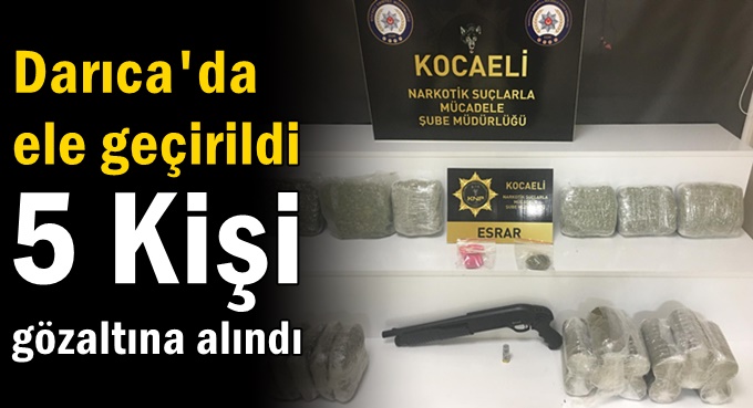 Darıca'da yakalandılar!