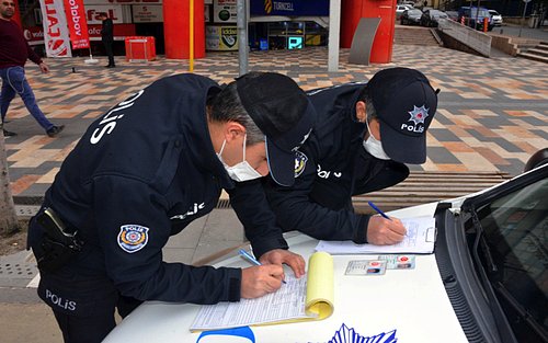 Bir haftada bin 281 kişiye idari ceza