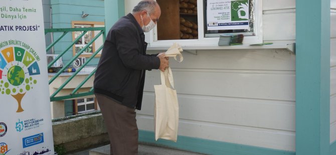 Ekmekler bez torbaya, çevreyi yorma