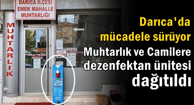 Darıca’da mücadele sürüyor!