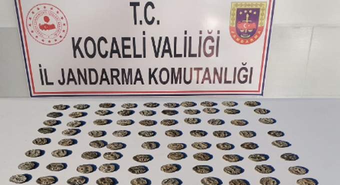 Kocaeli'de tarihi kaçakçılar yakalandı!