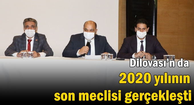Dilovası’n da 2020 yılının son meclisi gerçekleşti